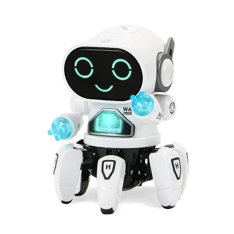 Dansende Spin Robot - Lichtshow en Bewegingen - Interactieve Speelgoedrobot