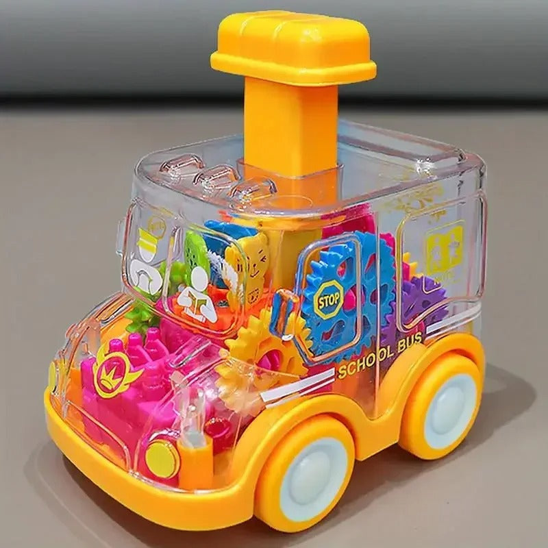 Tandwiel Auto - Push & Go - Interactief Speelgoedauto
