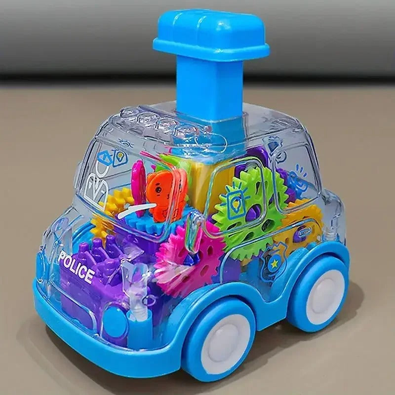 Tandwiel Auto - Push & Go - Interactief Speelgoedauto