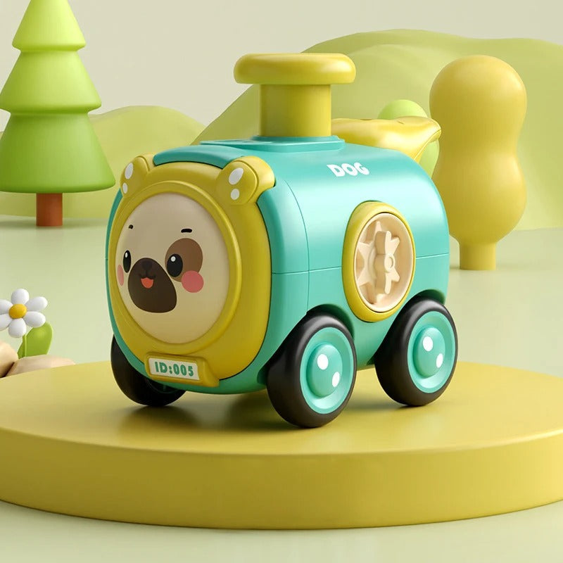 Dieren Avonturen Trein - Fluitende Rit voor Kinderen - Speelgoedtrein