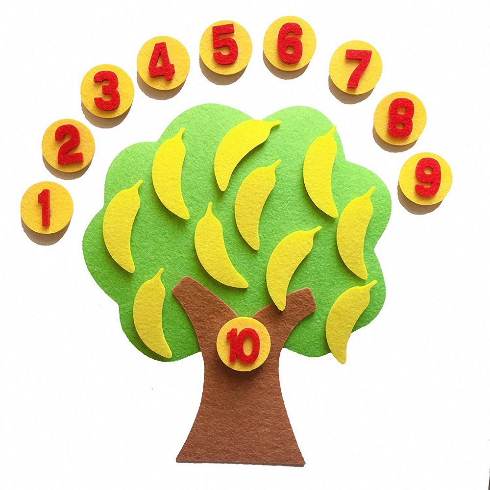 Vilten Rekenboom - Spelenderwijs Leren met de Fruitige Getallenjacht