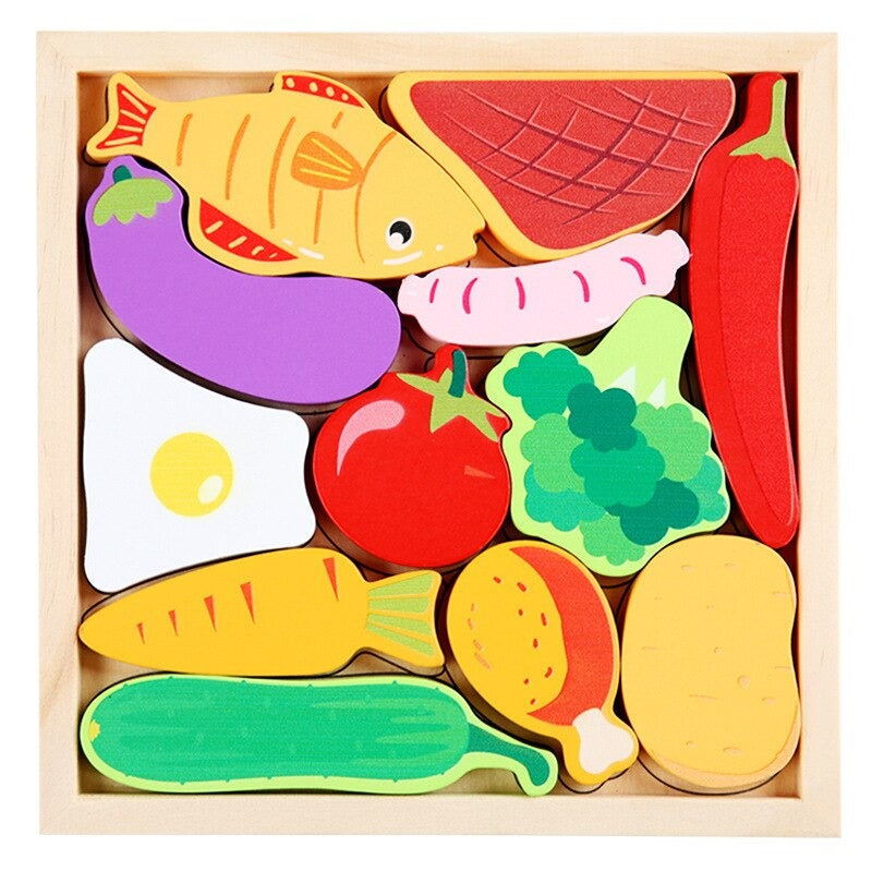 Who Fits Where? Shapes Puzzle - Educational Fun
